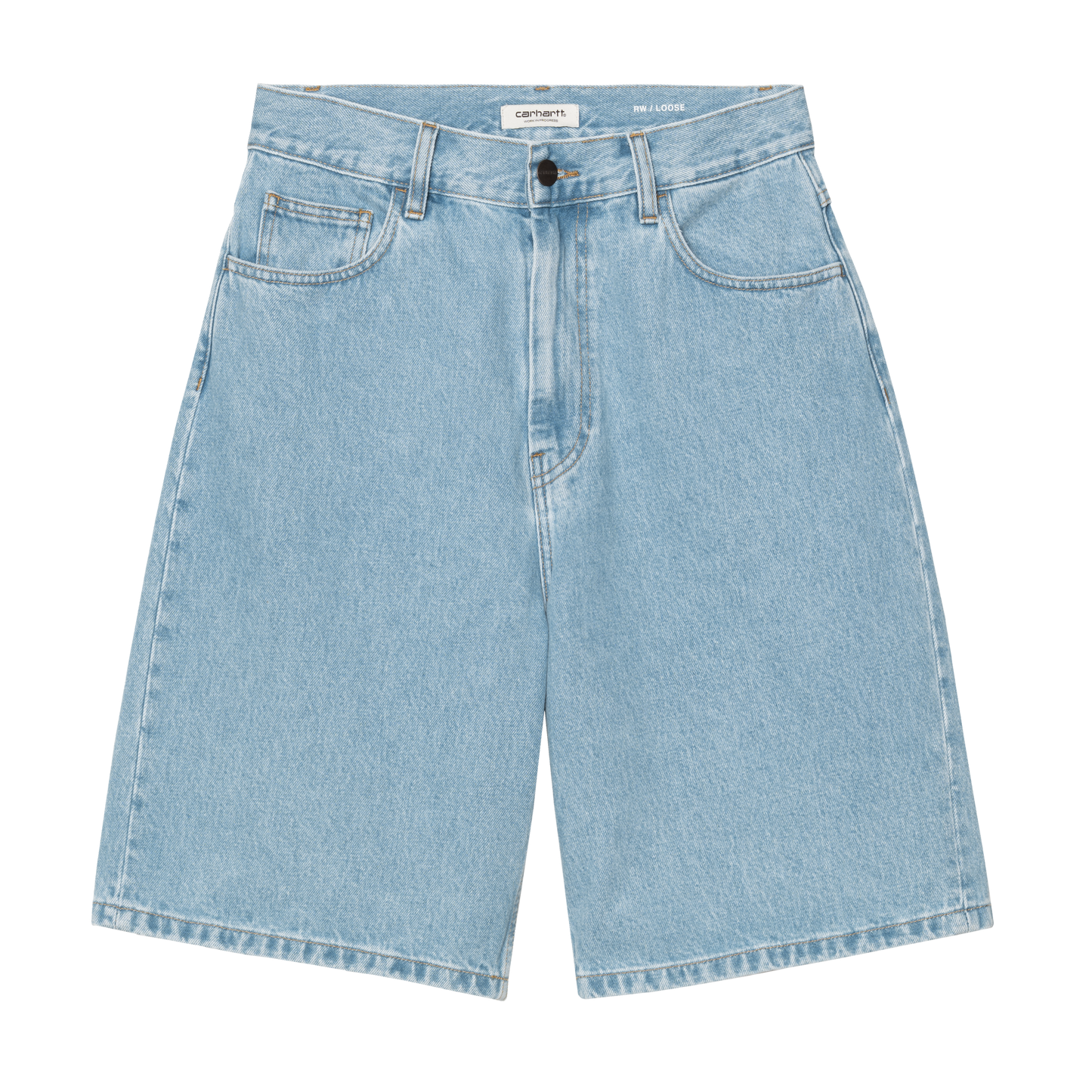 Carhartt WIP Women's Brandon Short - Blue Stone Bleached