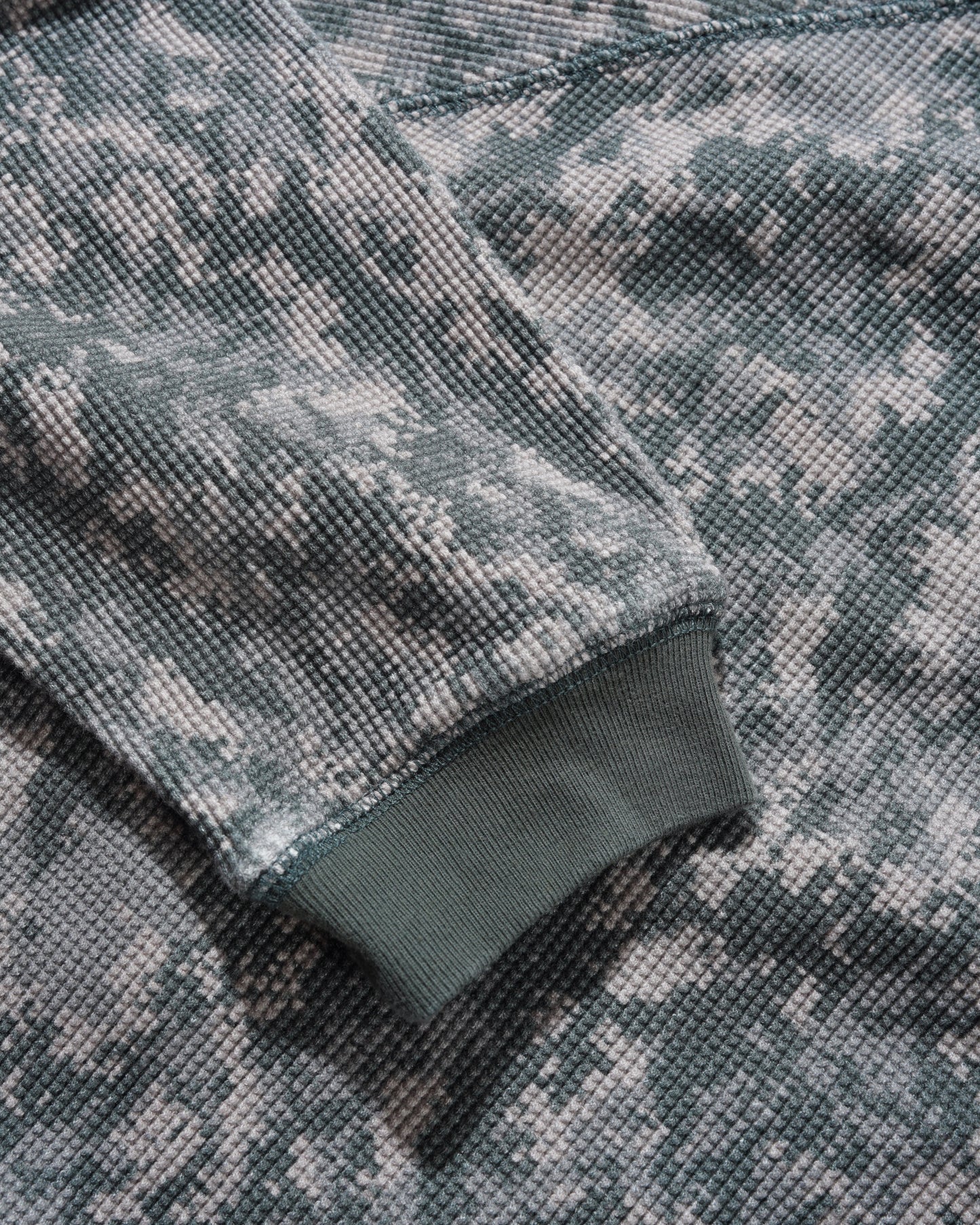 Butter Goods Waffle Longsleeve Top - Digital Camo