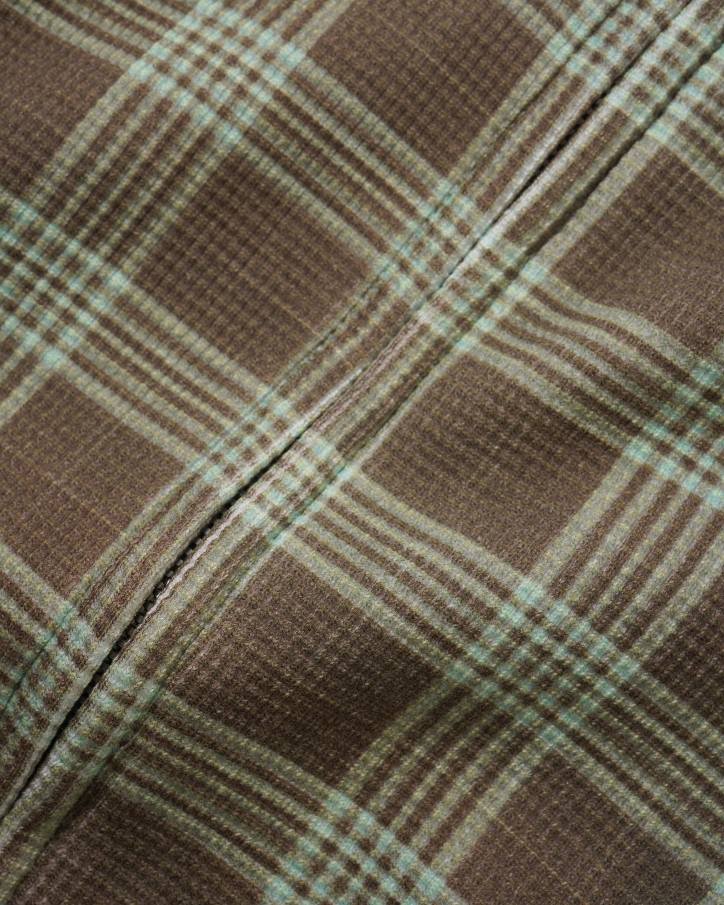 Butter Goods Waffle Zip-Thru Hoodie - Plaid