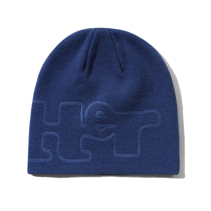 Butter Goods Warped Skully Beanie - Marine