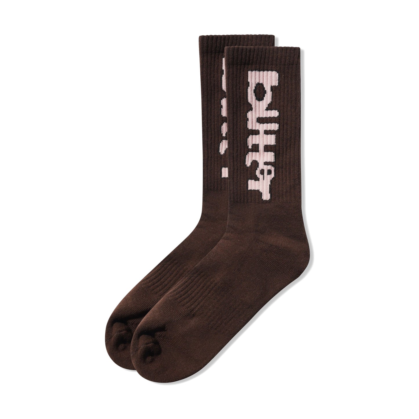 Butter Goods Warped Socks - Brown