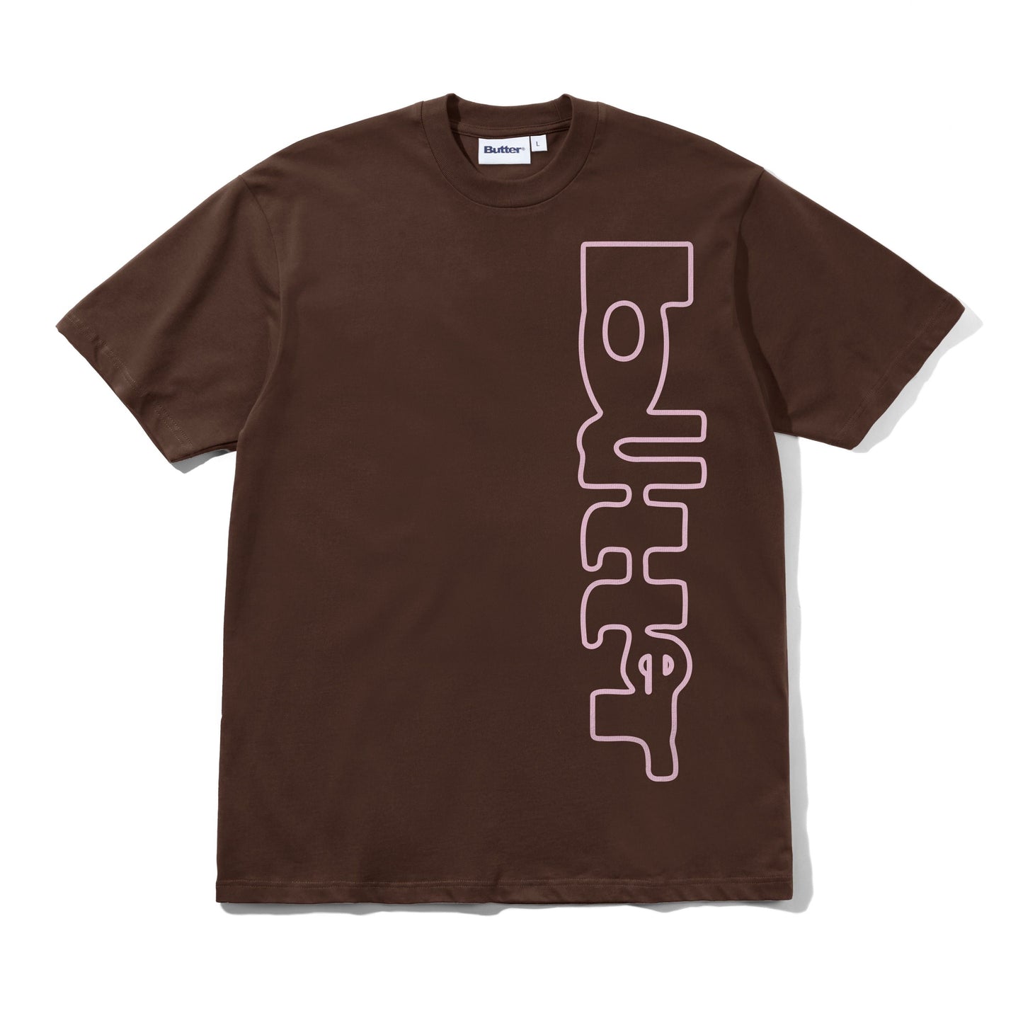 Butter Goods Warped Tee - Chestnut
