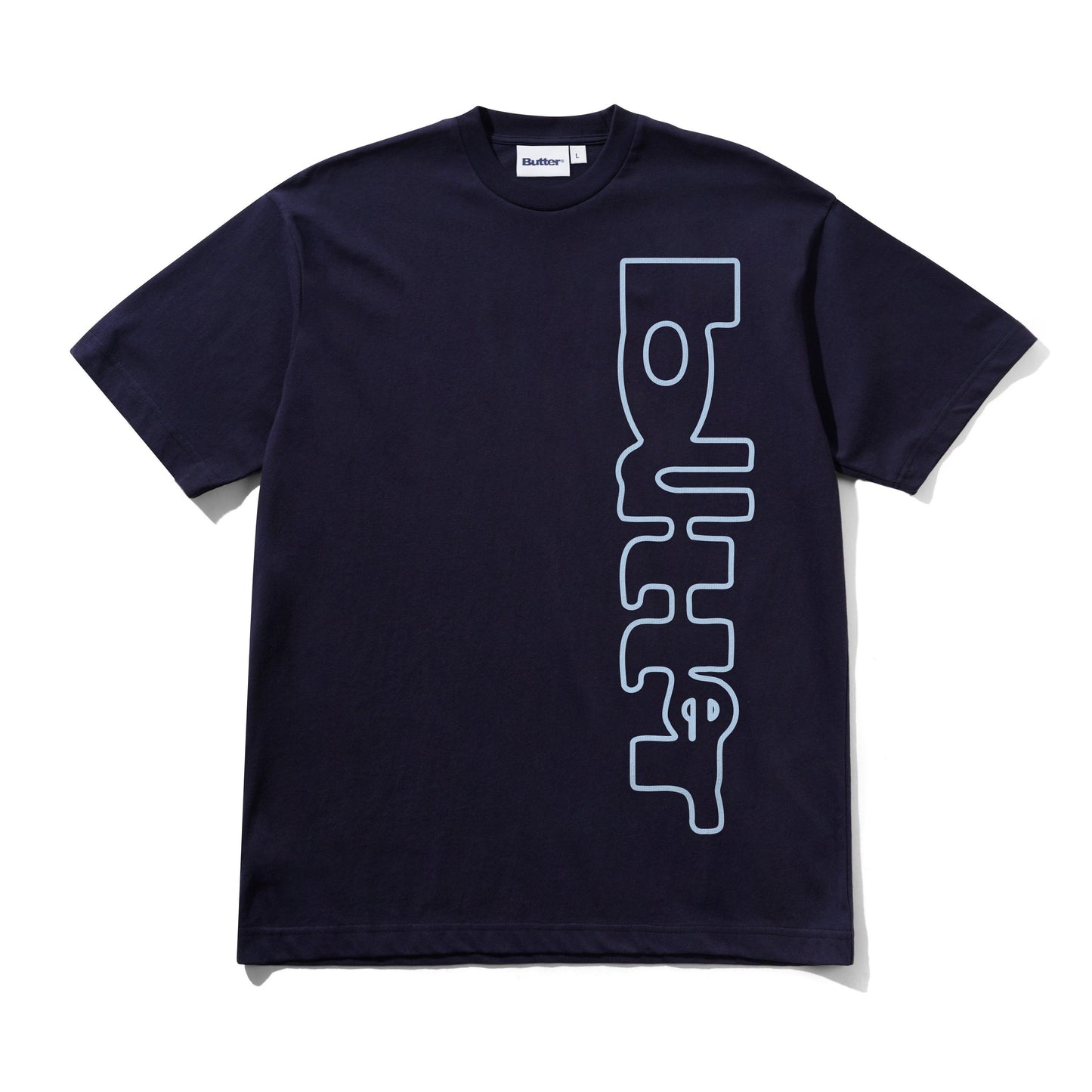 Butter Goods Warped Tee - Navy