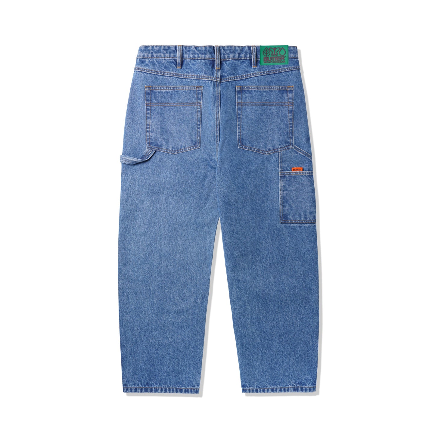 Butter Goods Weathergear Heavyweight Denim Pants - Washed Indigo