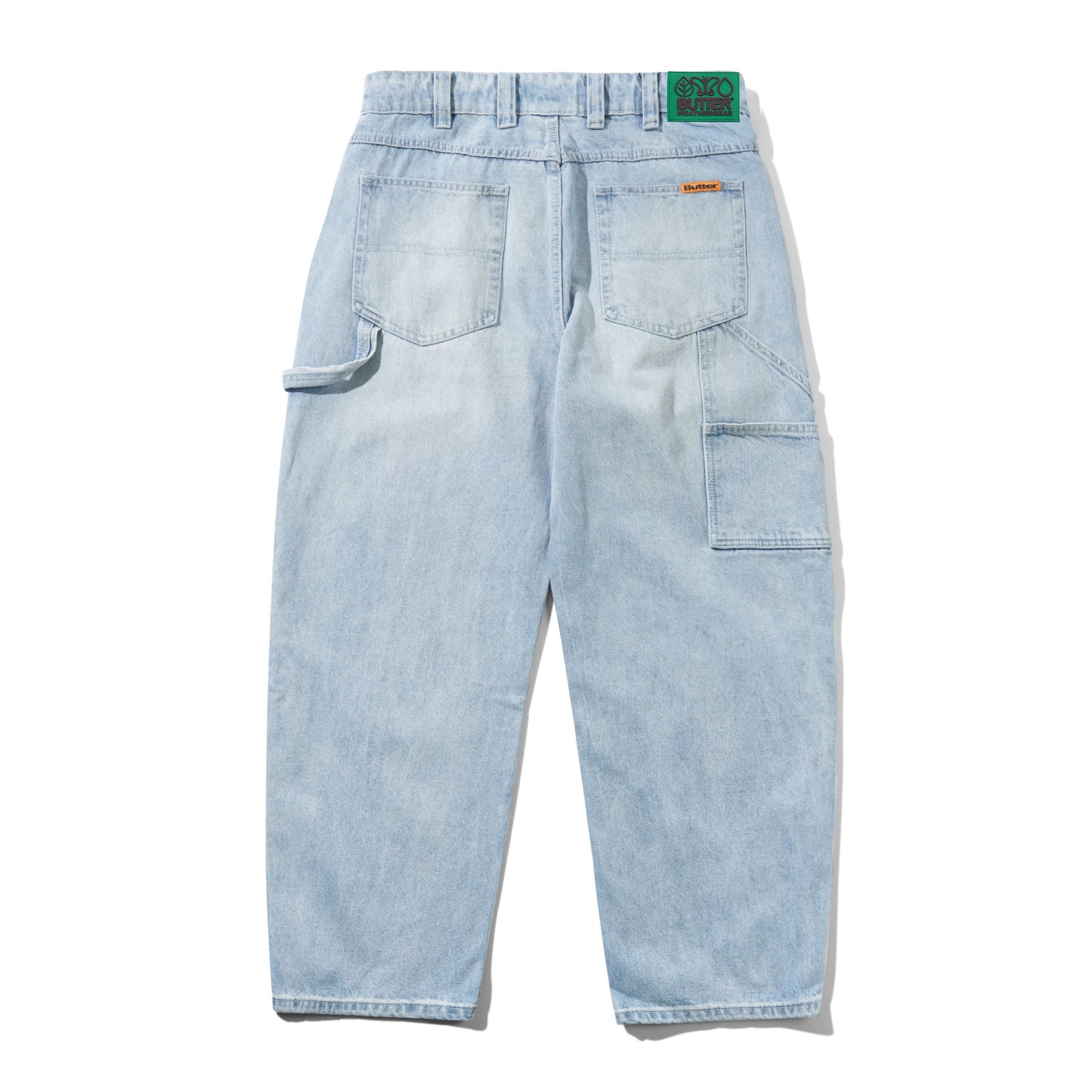 Butter Goods Heavyweight Weathergear Denim Jeans - Faded Blue