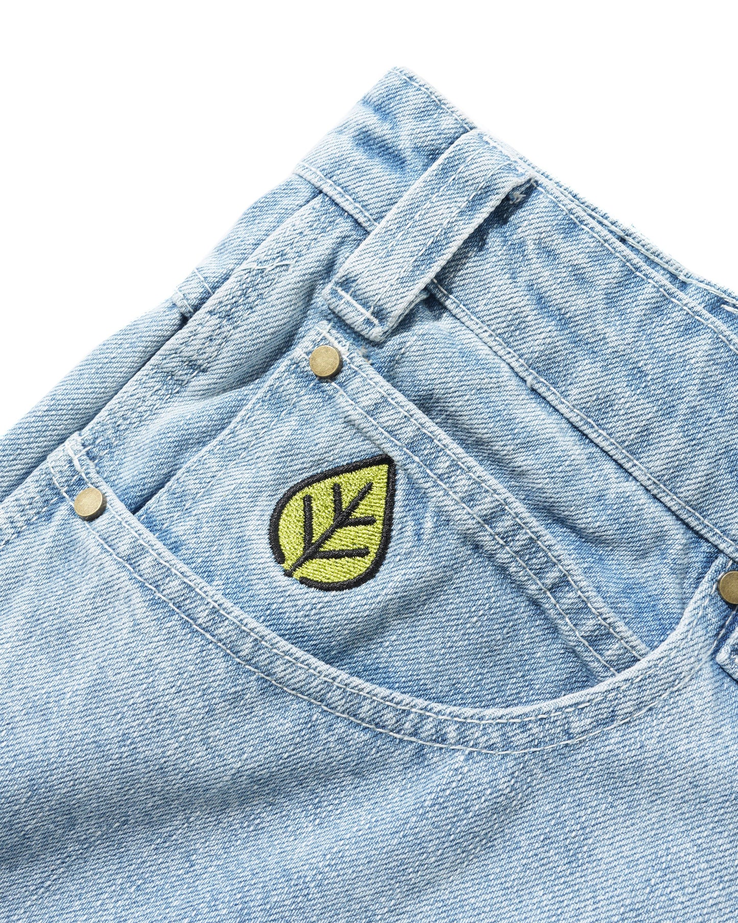 Butter Goods Heavyweight Weathergear Denim Jeans - Faded Blue