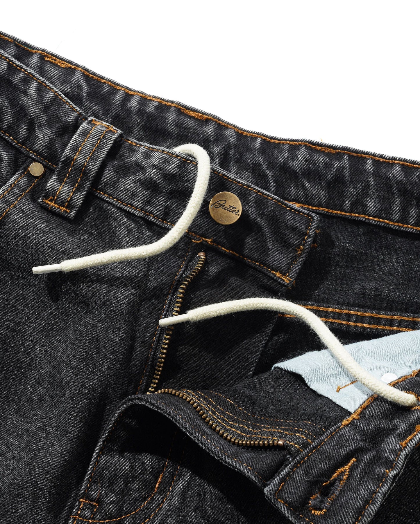 Butter Goods Weathergear Denim Jeans - Gunmetal