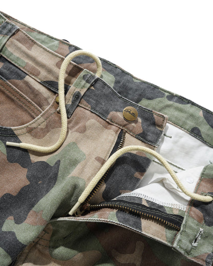 Butter Goods Weathergear Denim Jeans - Woodland Camo
