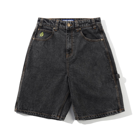 Butter Goods Weathergear Denim Shorts - Gunmetal