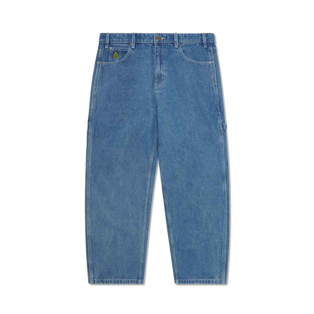 Butter Goods Weathergear Heavy Weight Denim Jeans - Mid Blue