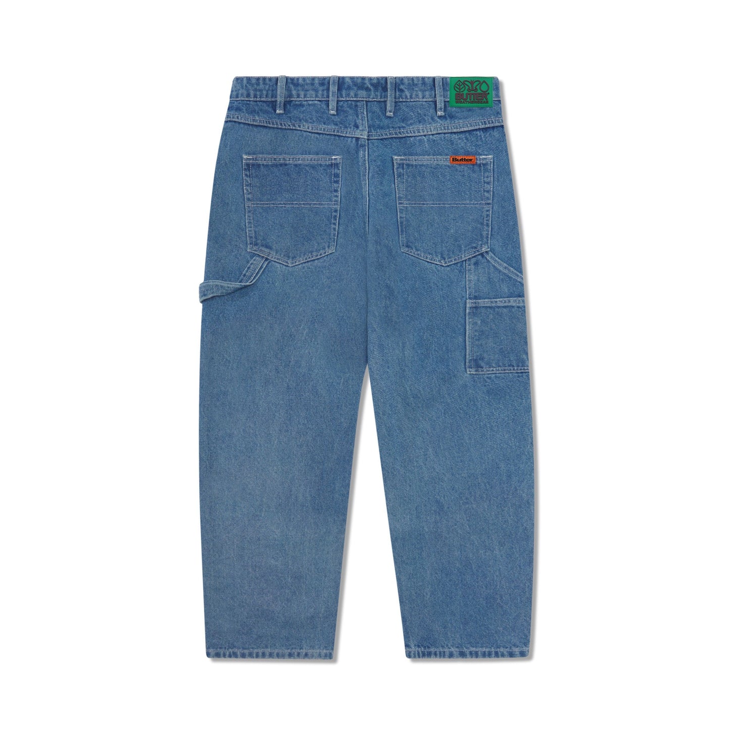 Butter Goods Weathergear Heavy Weight Denim Jeans - Mid Blue