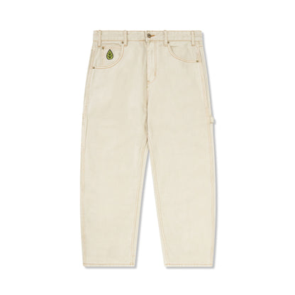 Butter Goods Weathergear Heavy Weight Denim Jeans - Washed Khaki