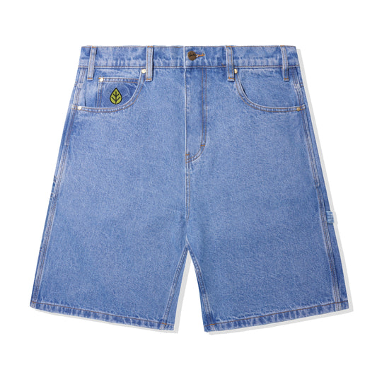 Butter Goods Weathergear Heavy Weight Denim Shorts - Washed Indigo