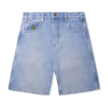 Butter Goods Weathergear Heavy Weight Denim Shorts - Worn Indigo