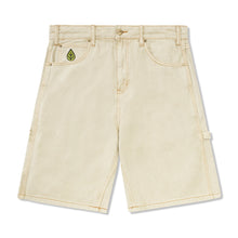 Load image into Gallery viewer, Butter Goods Weathergear Heavy Weight Denim Shorts - Washed Khaki