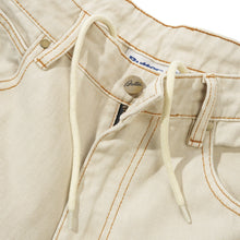 Load image into Gallery viewer, Butter Goods Weathergear Heavy Weight Denim Shorts - Washed Khaki