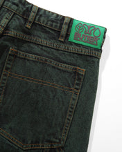 Load image into Gallery viewer, Butter Goods Weathergear Heavyweight Denim Jeans - Deep Forest Wash