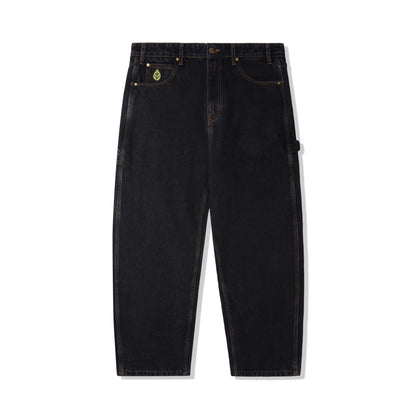 Butter Goods Weathergear Denim Jeans - Washed Black