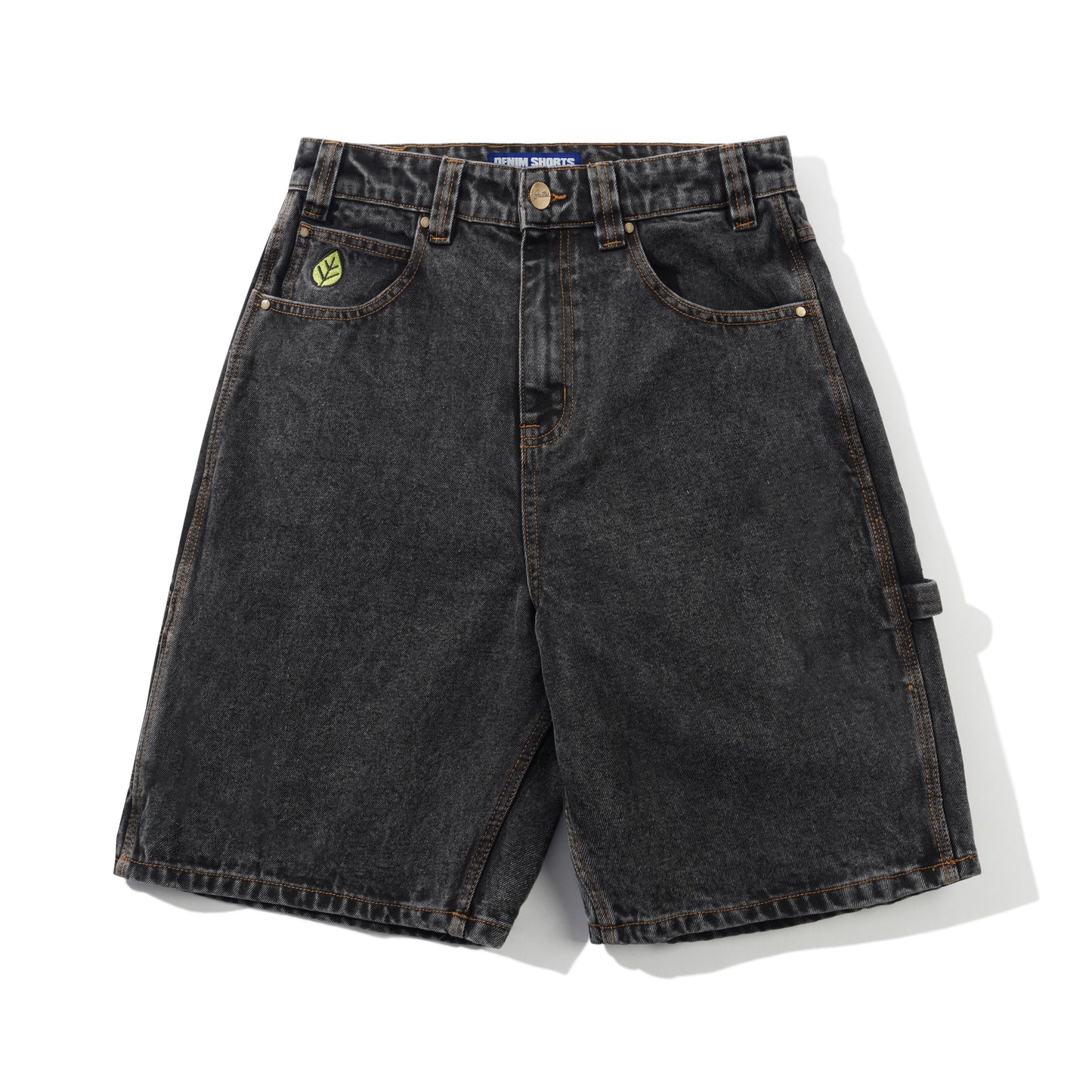 Butter Goods Weathergear Heavy Weight Denim Shorts - Gun Metal