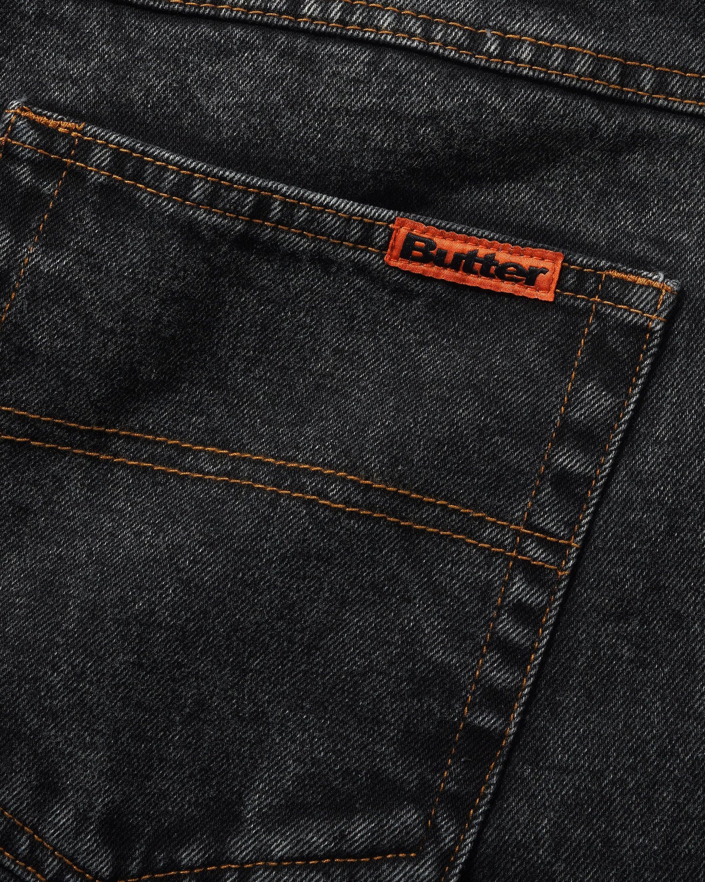Butter Goods Weathergear Heavy Weight Denim Shorts - Gun Metal