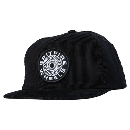 Spitfire Classic '87 Swirl Patch Snapback - Black/White