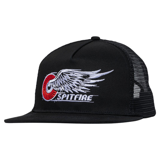 Spitfire Classic Wing Snapback - Black/Red/White