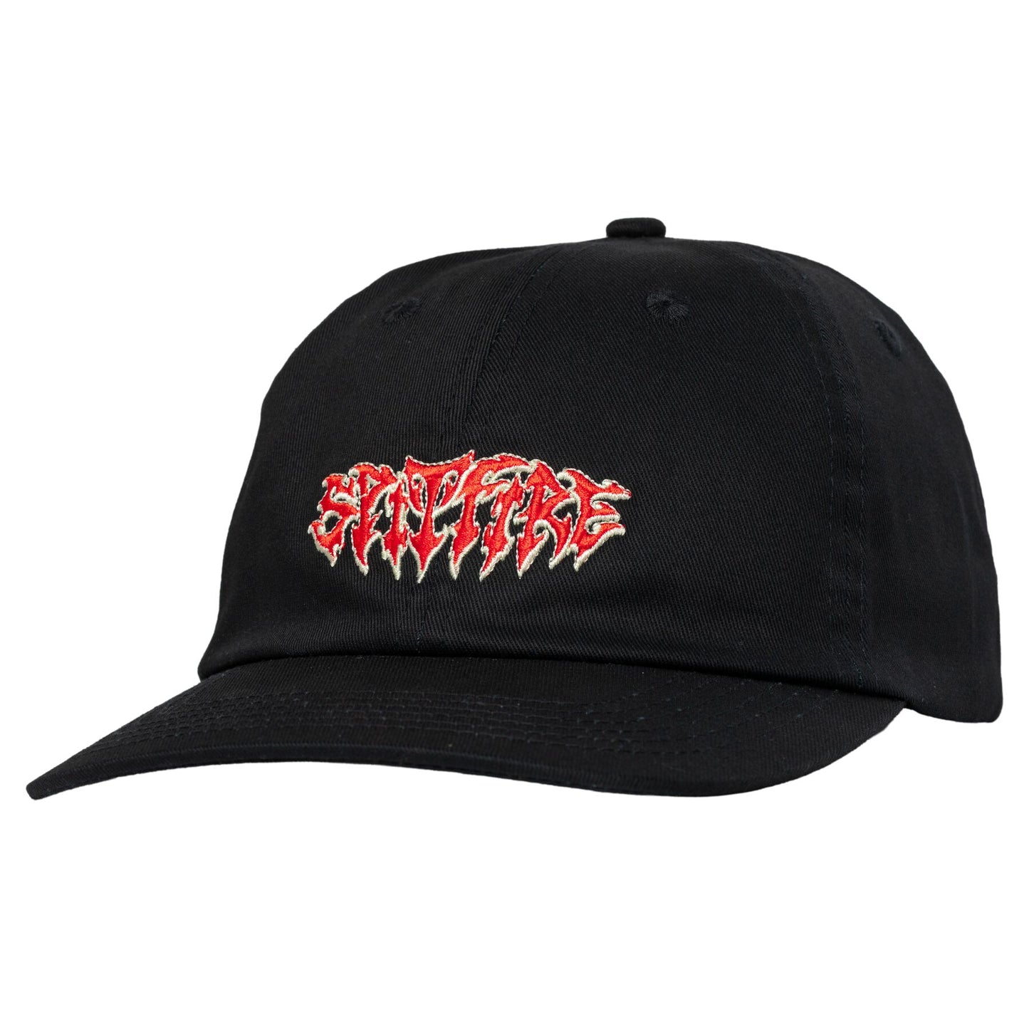 Spitfire Lil Demon Script Strapback - Black/Red/Cream