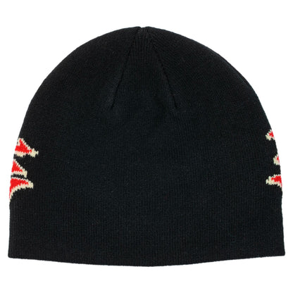 Spitfire Demon Script Skully Beanie - Black/Red/Cream