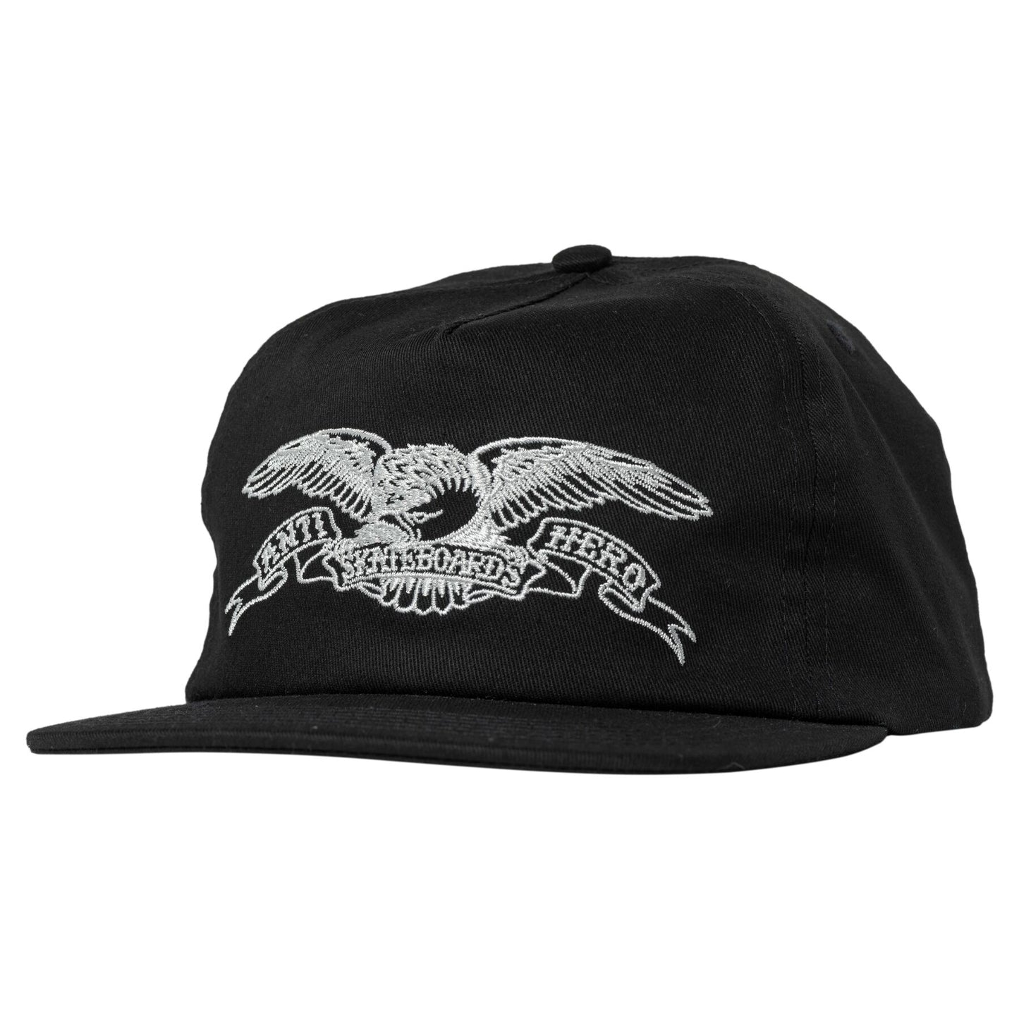 Antihero Basic Eagle Snapback - Black/Grey