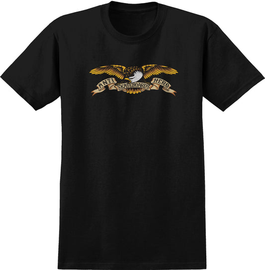 Antihero Eagle Tee - Black/Black Multi