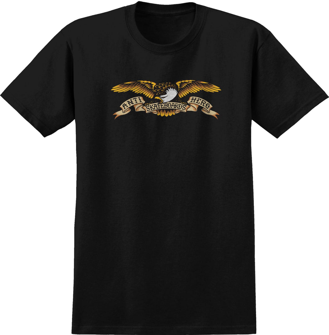 Antihero Eagle Tee - Black/Black Multi