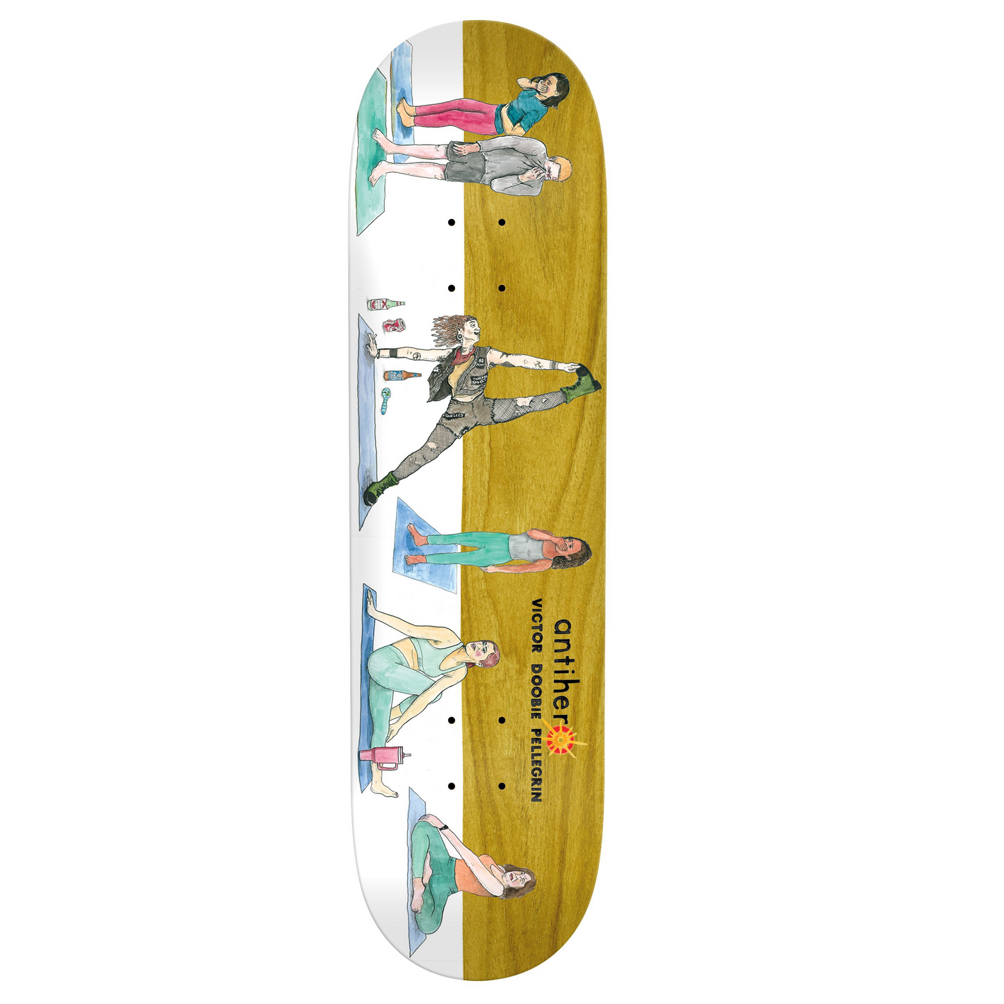 Antihero Doobie I Farted In Yoga Class Deck - 8.69