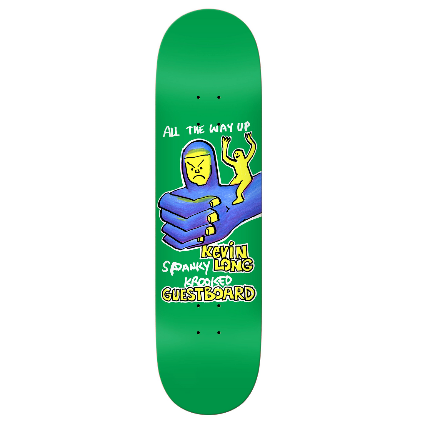 Krooked Spanky Guest Pro Deck - 8.25 True Fit