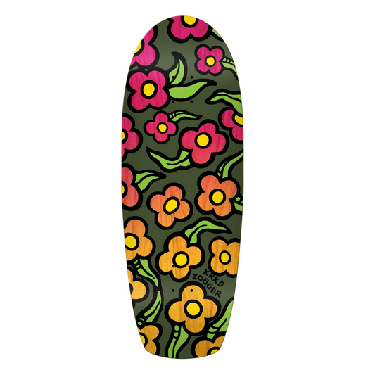 Krooked Wildstyle Flowers Zogger Deck - 10.75