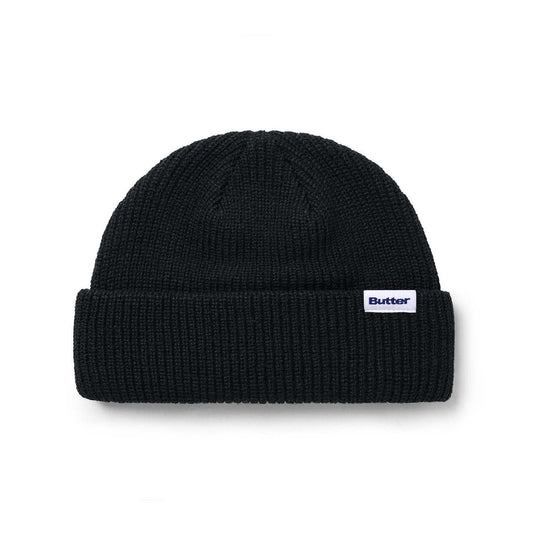 Butter Goods Wharfie Beanie - Black