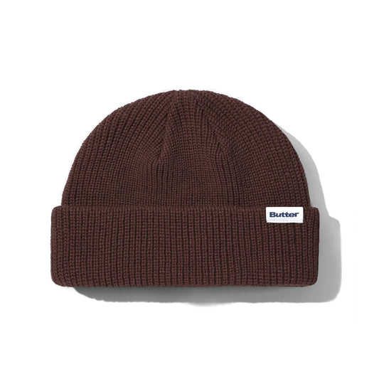 Butter Goods Wharfie Beanie - Chocolate