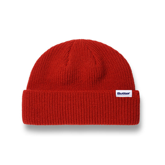 Butter Goods Wharfie Beanie - Red