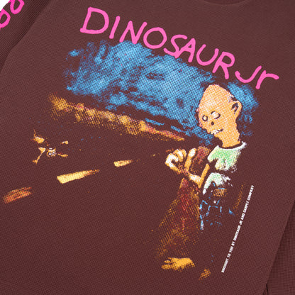 Carpet Company Dinosaur Jr Where You Been Longsleeve Thermal - Brown