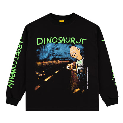 Carpet Company Dinosaur Jr Where You Been Longsleeve Thermal - Black