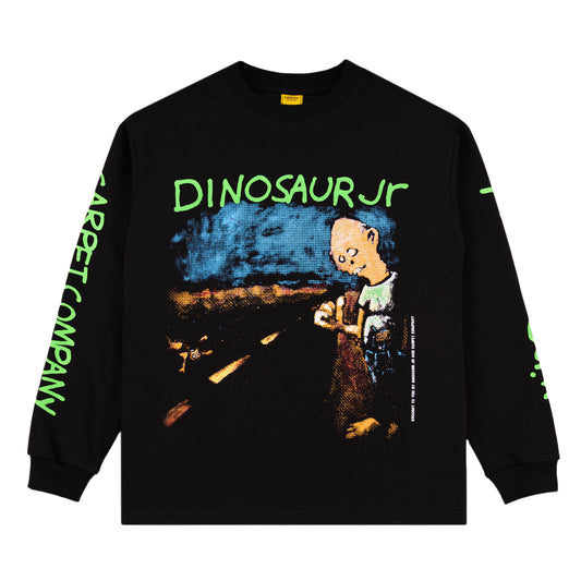 Carpet Company Dinosaur Jr Where You Been Longsleeve Thermal - Black