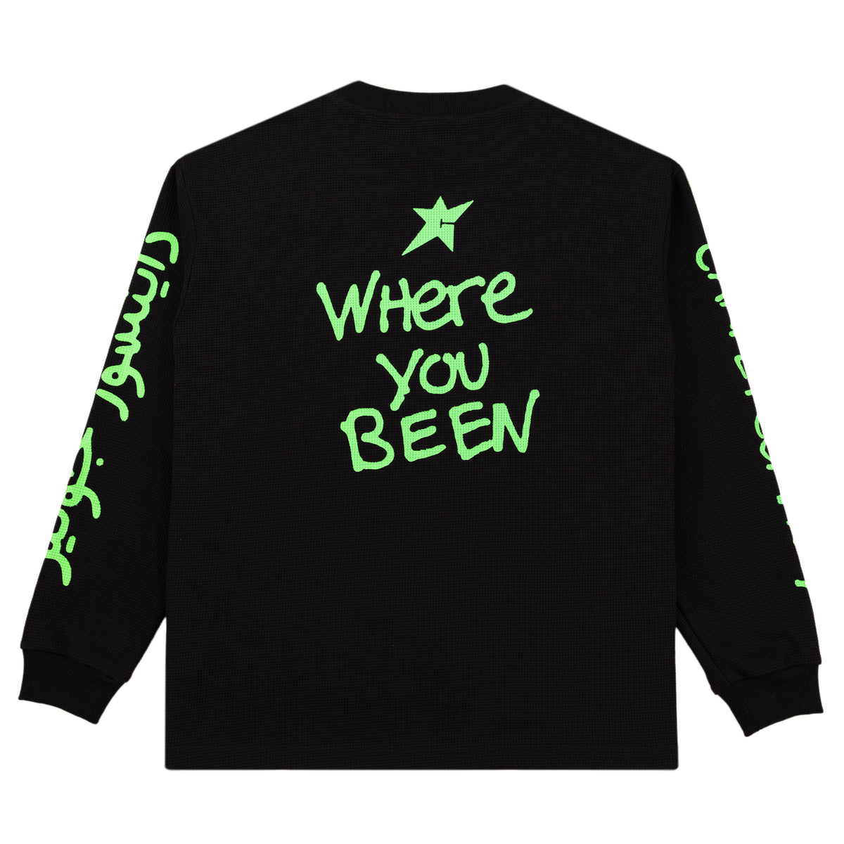 Carpet Company Dinosaur Jr Where You Been Longsleeve Thermal - Black