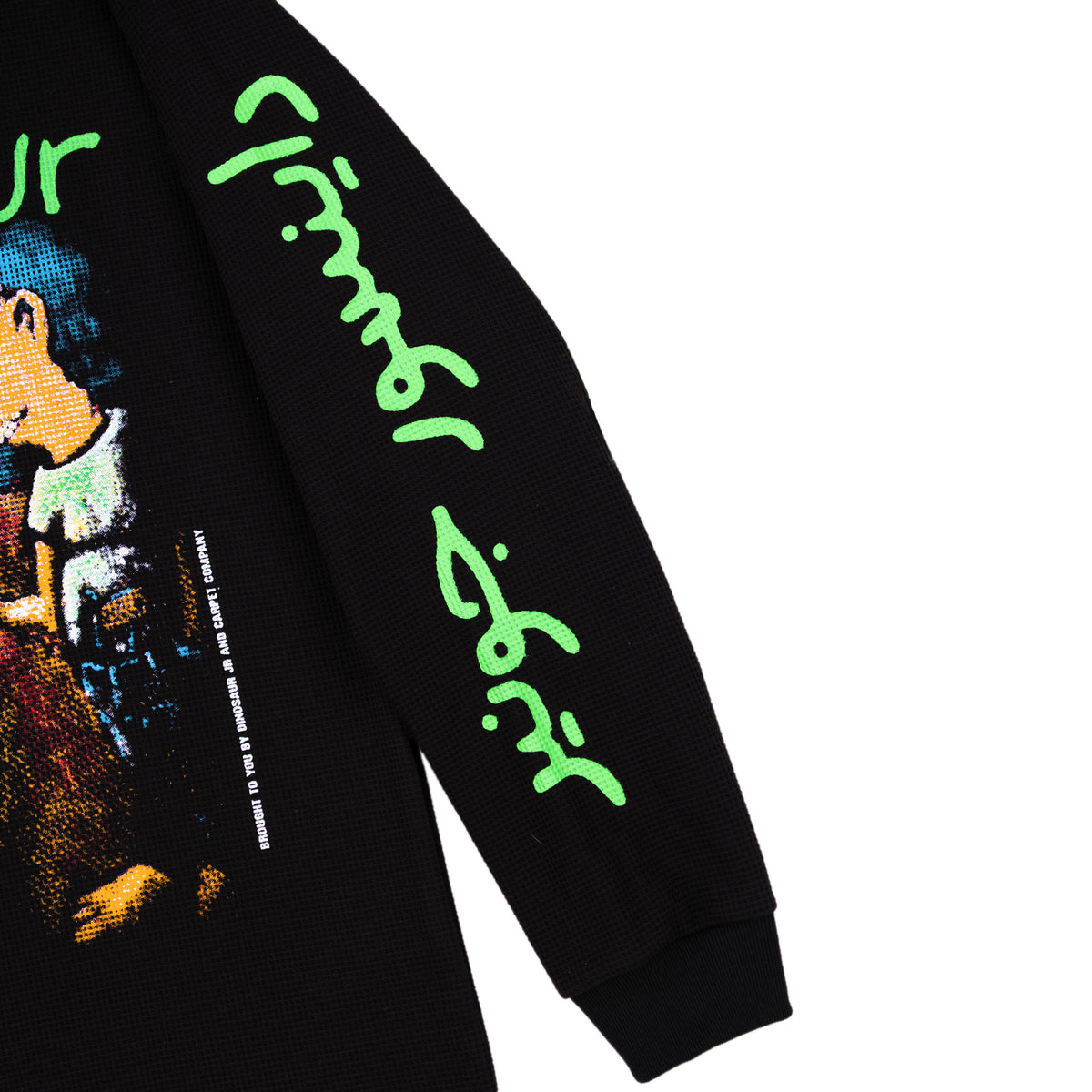 Carpet Company Dinosaur Jr Where You Been Longsleeve Thermal - Black