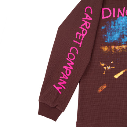 Carpet Company Dinosaur Jr Where You Been Longsleeve Thermal - Brown