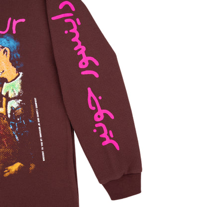 Carpet Company Dinosaur Jr Where You Been Longsleeve Thermal - Brown