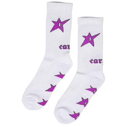 Carpet Company Season 17 C-Star Sock - White