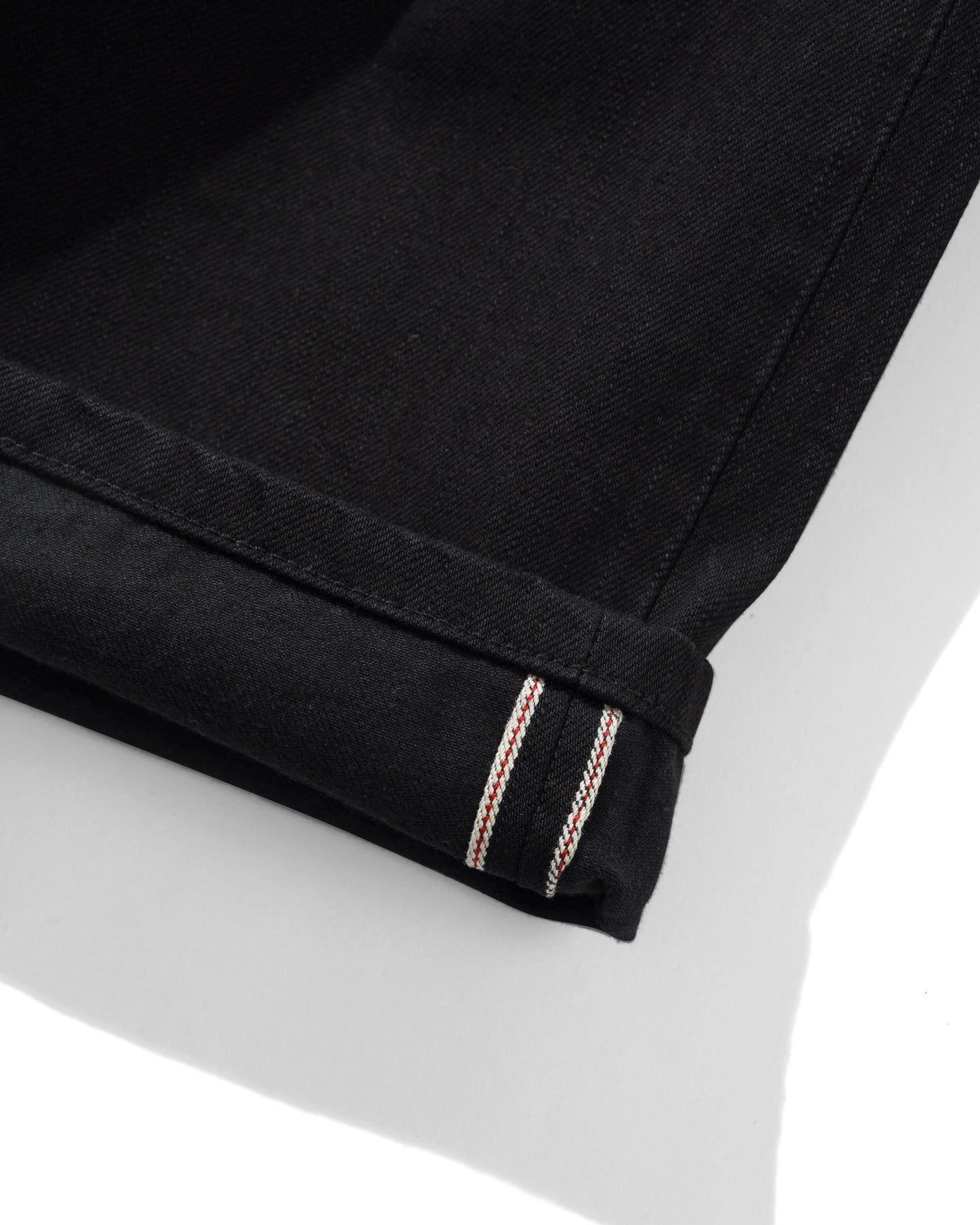 Butter Goods Wide Cut Denim Jeans - Flat Black Selvedge