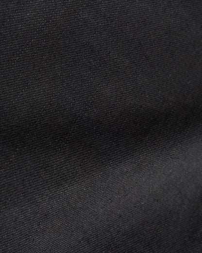 Butter Goods Wide Cut Denim Jeans - Flat Black Selvedge