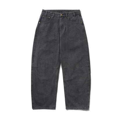 Butter Goods Wide Cut Denim Jeans - Rinsed Black