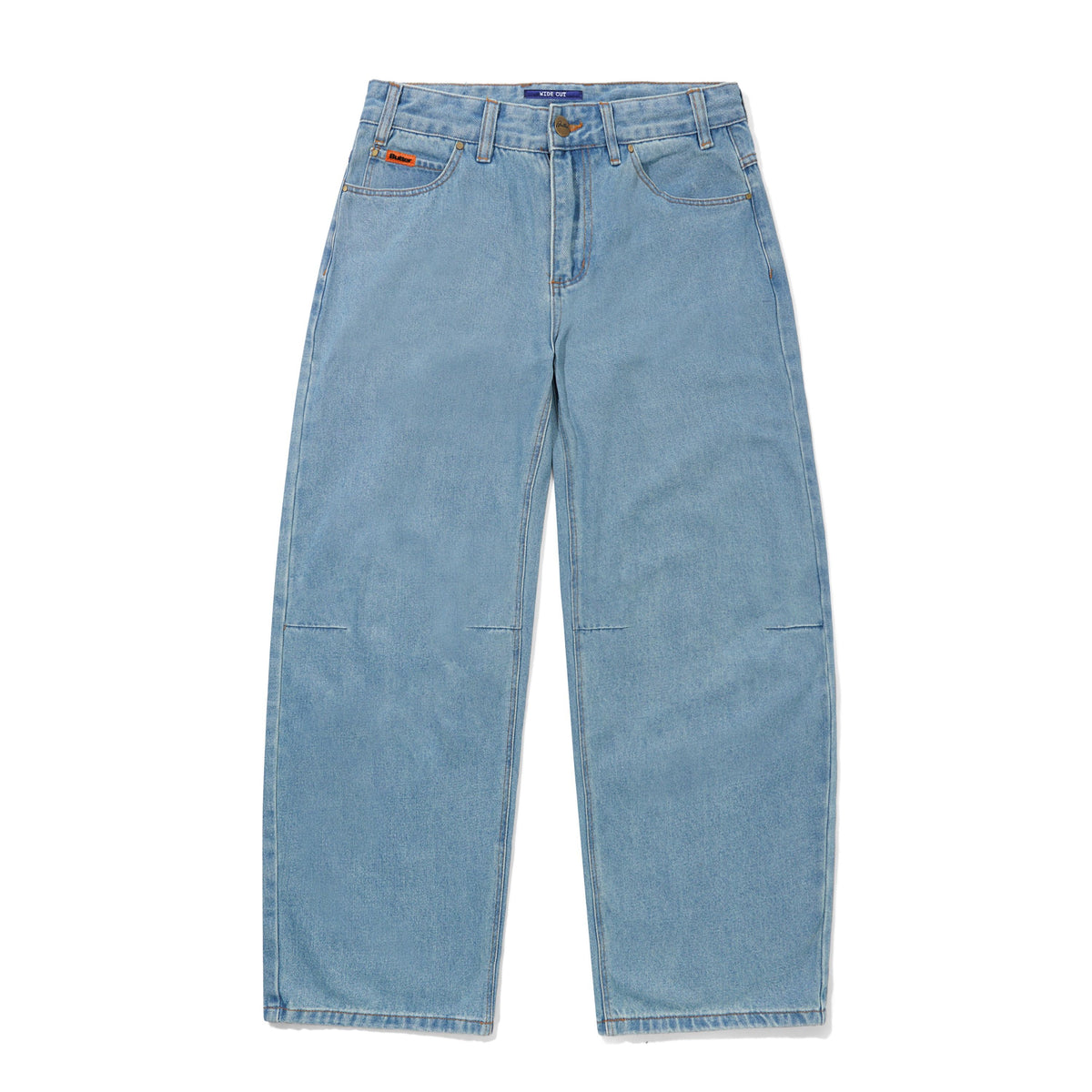 Butter Goods Wide Cut Denim Jeans - Washed Indigo