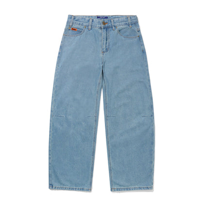 Butter Goods Wide Cut Denim Jeans - Washed Indigo